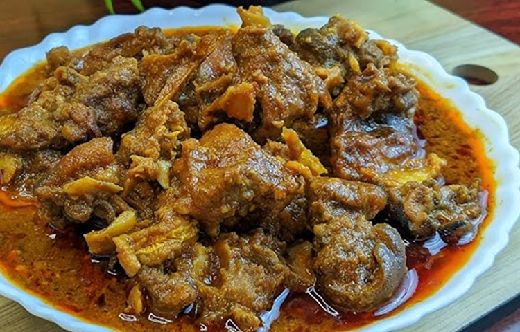Goat Head Curry